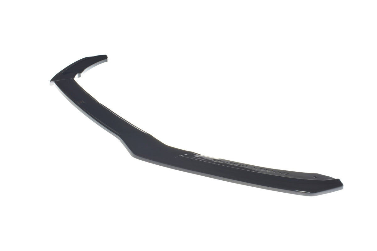 Street+ Spoilerlippe Front Ansatz V.2 passend für Skoda Scala  schwarz Hochglanz – Ansicht 6