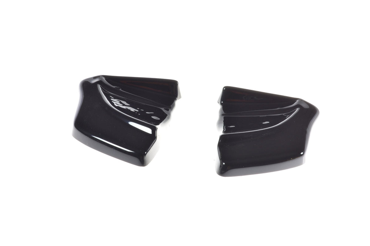 Heck Ansatz Flaps Diffusor passend für Abarth 500 Mk1 schwarz Hochglanz – Ansicht 5