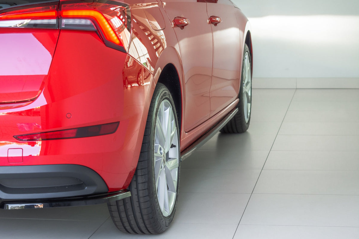 Seitenschweller Diffuser Skoda Scala schwarz Hochglanz – Ansicht 4