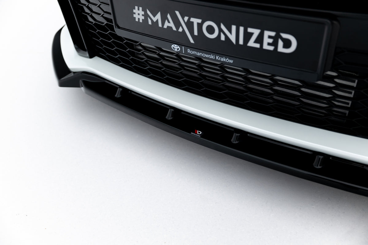 Street+ Spoilerlippe Front Ansatz V.2 + Flaps passend für Toyota GR Yaris Mk4 – Ansicht 3