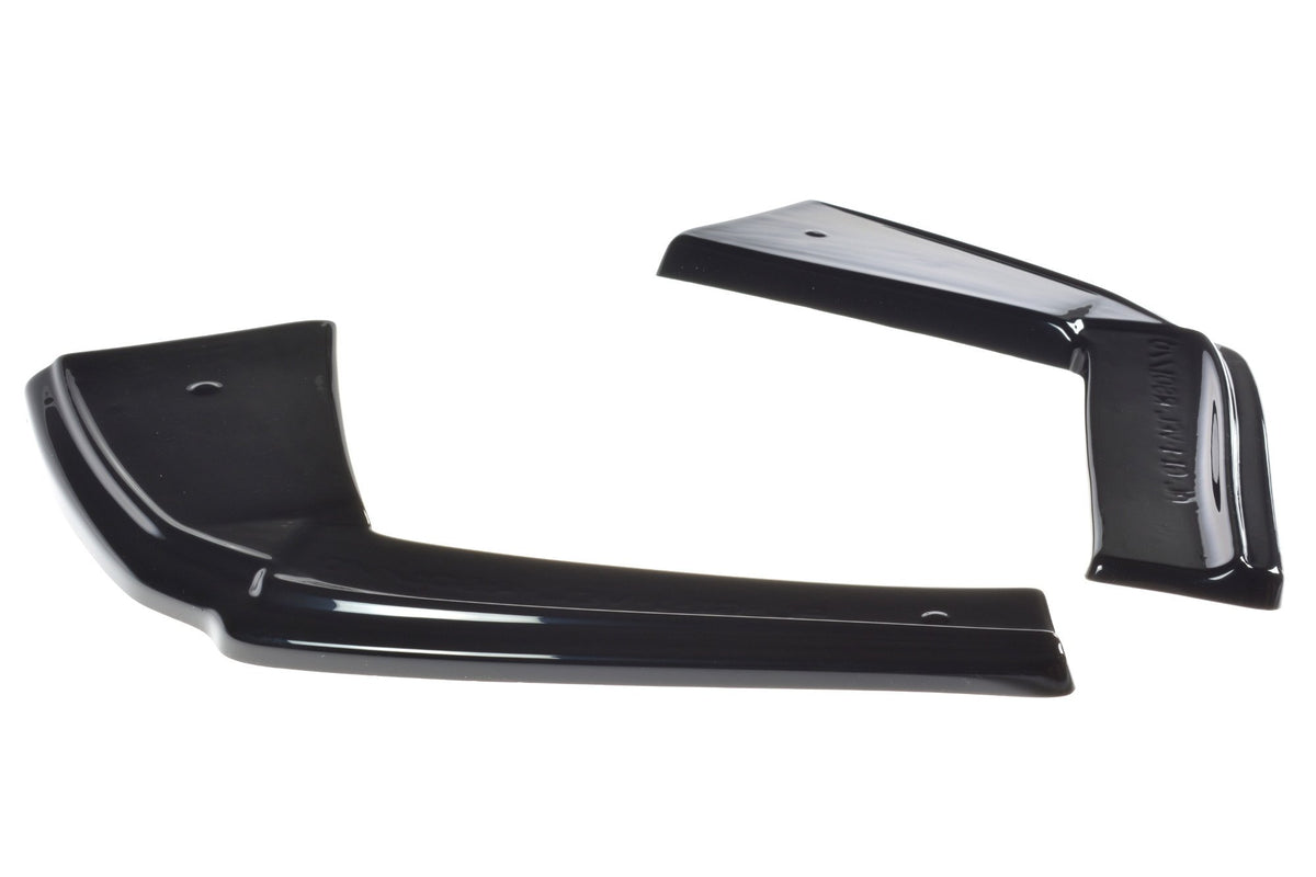 Heck Ansatz Flaps Diffusor passend für ALFA ROMEO GIULIA VELOCE  schwarz Hochglanz – Ansicht 6