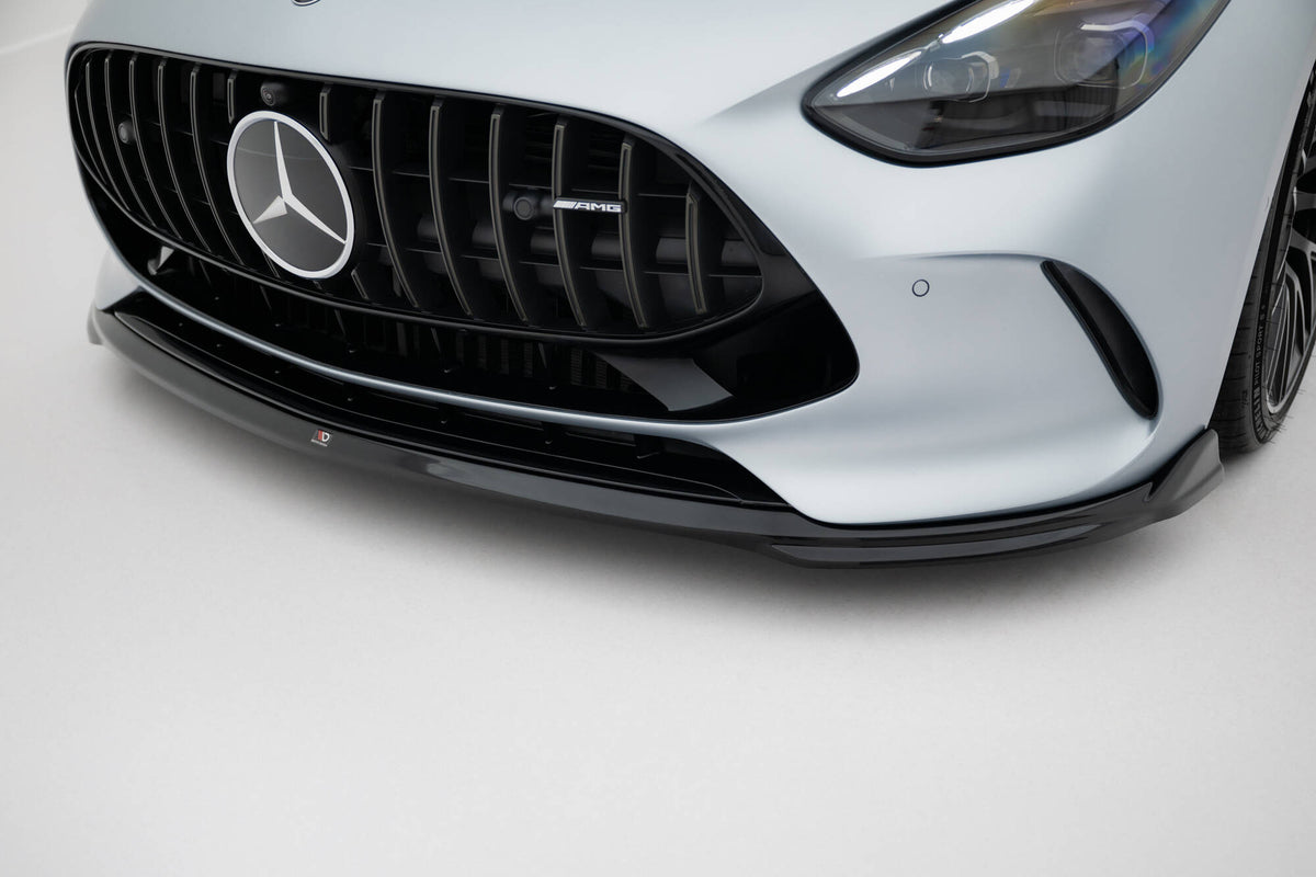 Street+ Spoilerlippe Front Ansatz V.1 passend für Mercedes-AMG GT 63 / 55 / 63 S E Performance C192 schwarz Hochglanz – Ansicht 4
