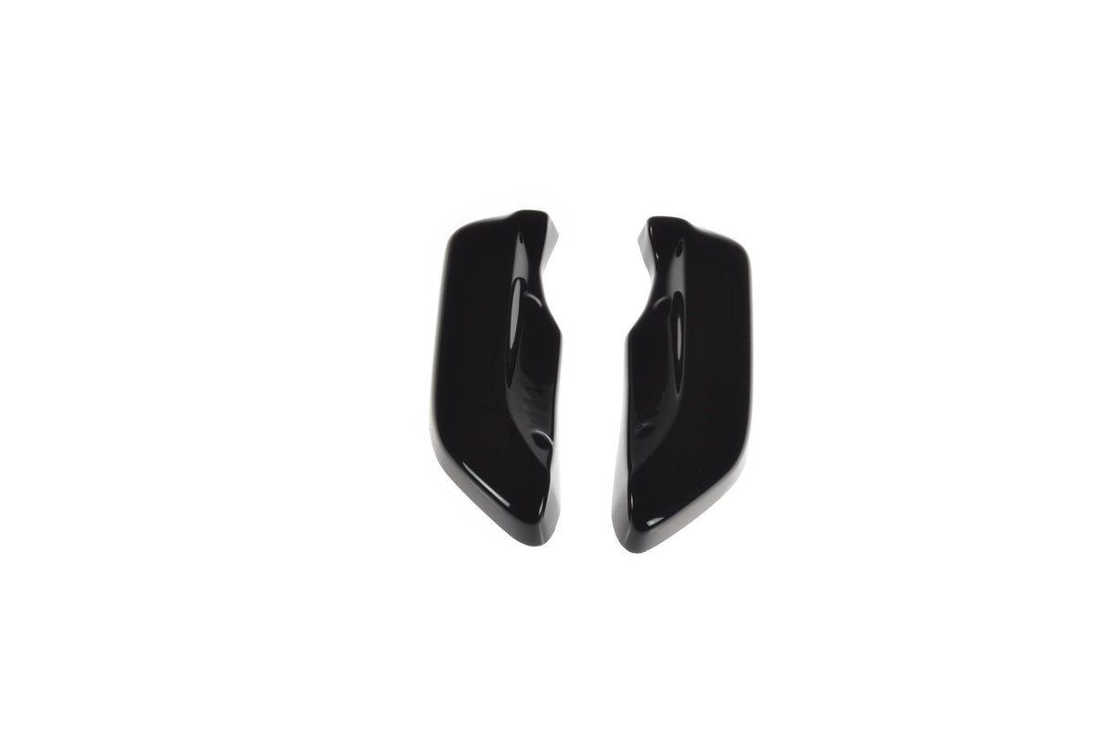 Heck Ansatz Flaps Diffusor passend für Fiat 500 schwarz Hochglanz – Ansicht 7
