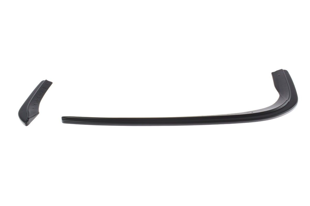 Heck Ansatz Flaps Diffusor passend für VW PASSAT CC STANDARD schwarz Hochglanz – Ansicht 2
