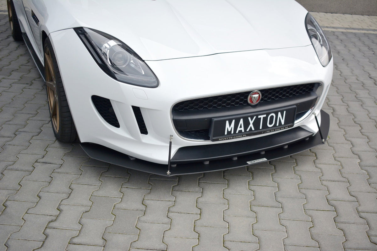 Racing Street+ Spoilerlippe Front Ansatz passend für JAGUAR F-TYPE X152 – Ansicht 3
