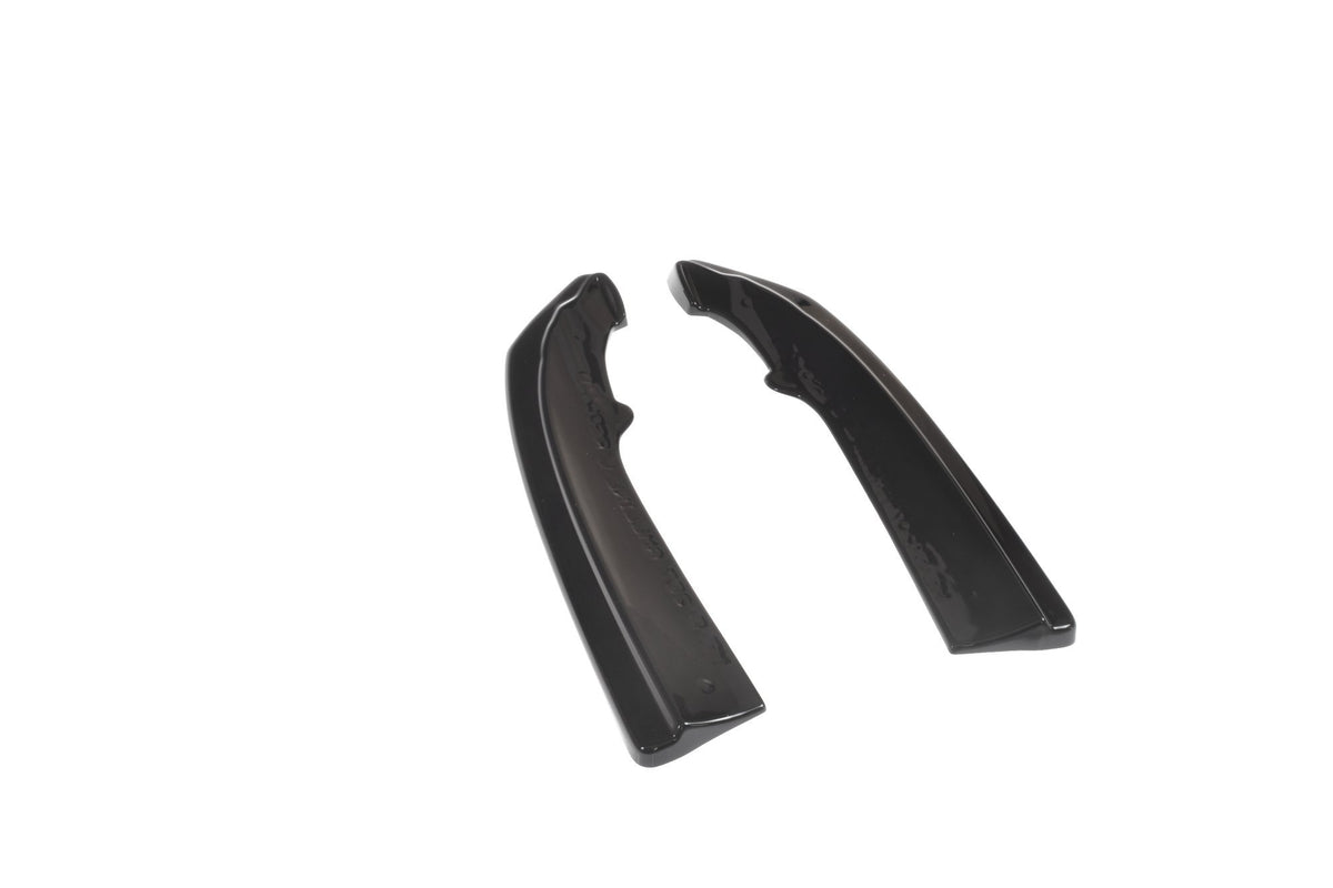 Splitter / Diffusor Heck Ansatz passend für Mercedes-Benz E-Klasse W207 Coupe AMG-Line schwarz Hochglanz – Ansicht 5