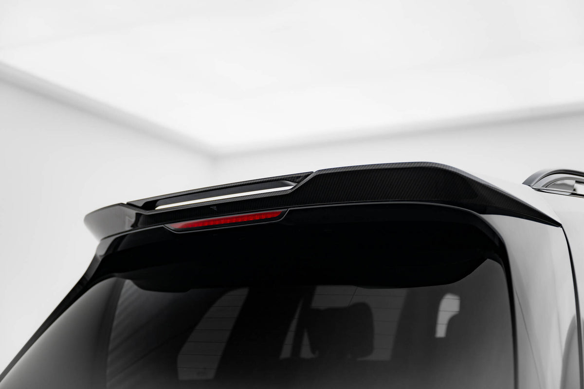 Prepreg Carbon Fiber Tailgate Spoiler (Upper) BMW X7 M-Paket G07 – Ansicht 4