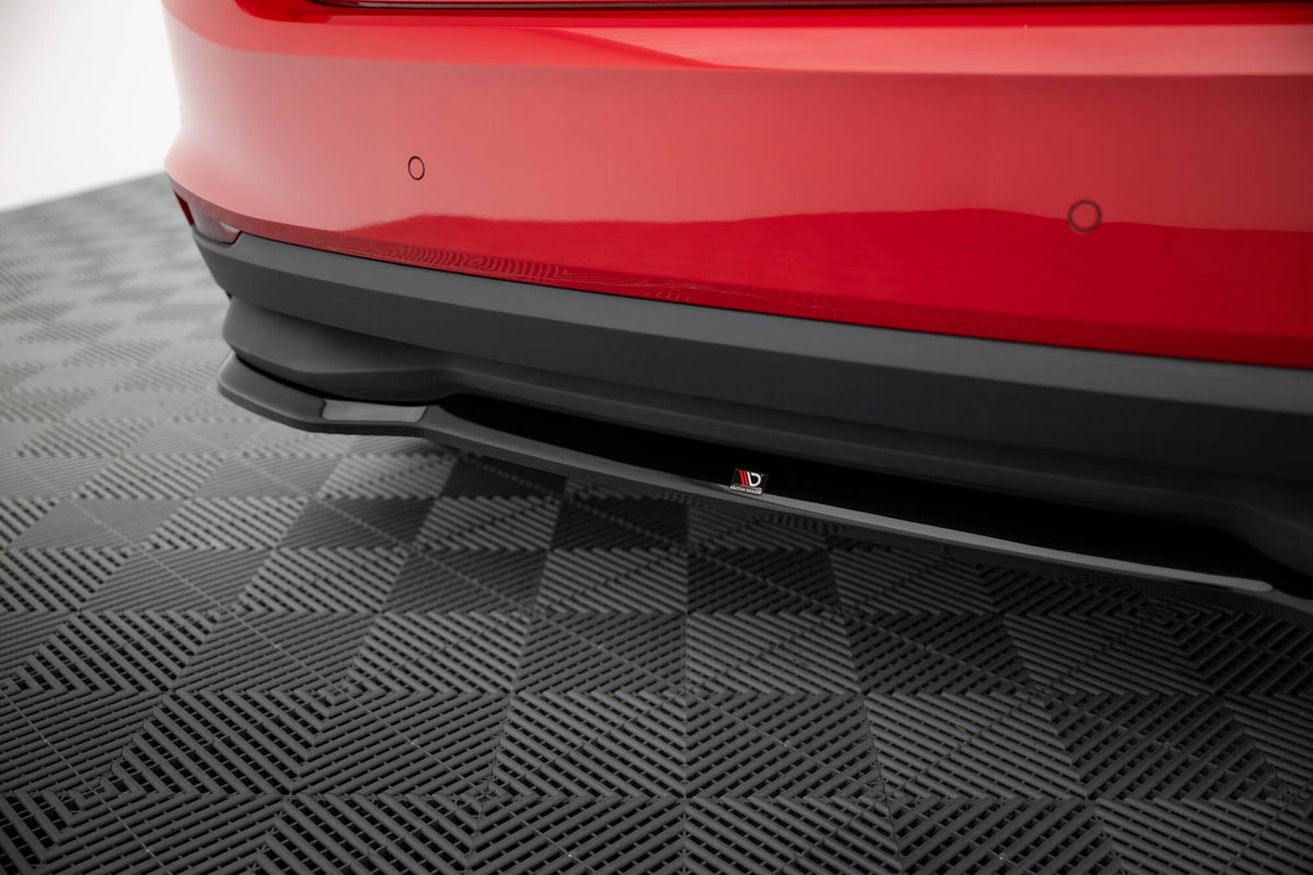 Heckansatz Skoda Fabia Mk4 schwarz Hochglanz – Ansicht 4