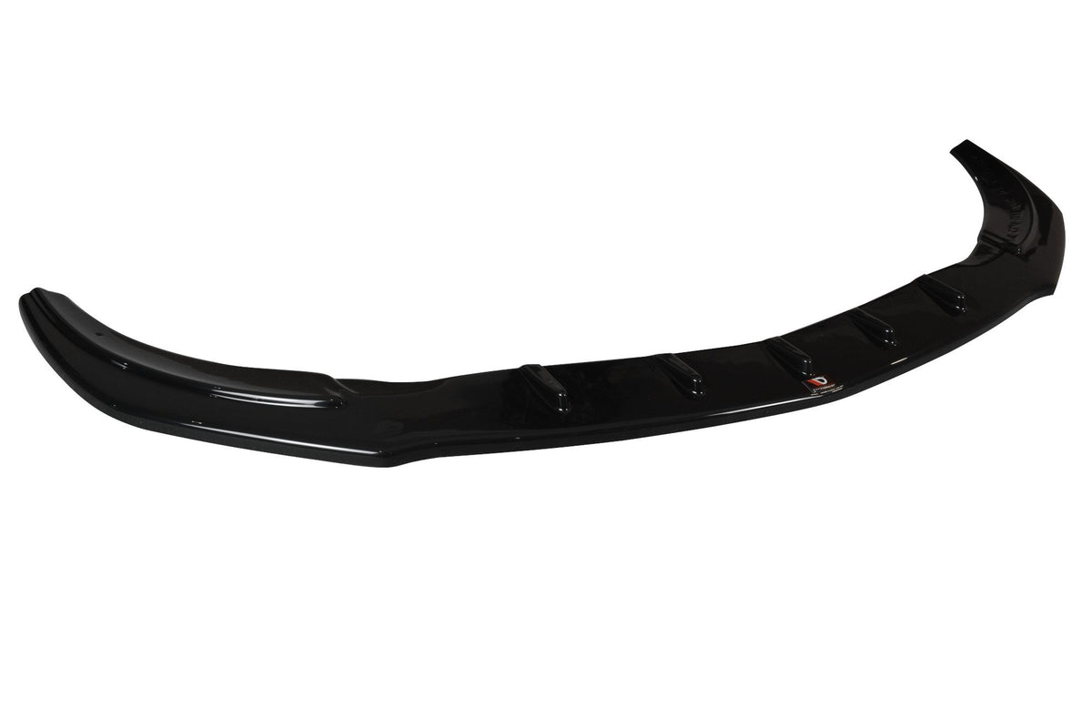 Street+ Spoilerlippe Front Ansatz V.1 passend für Mercedes CLA C117 AMG-LINE FACELIFT schwarz Hochglanz – Ansicht 6
