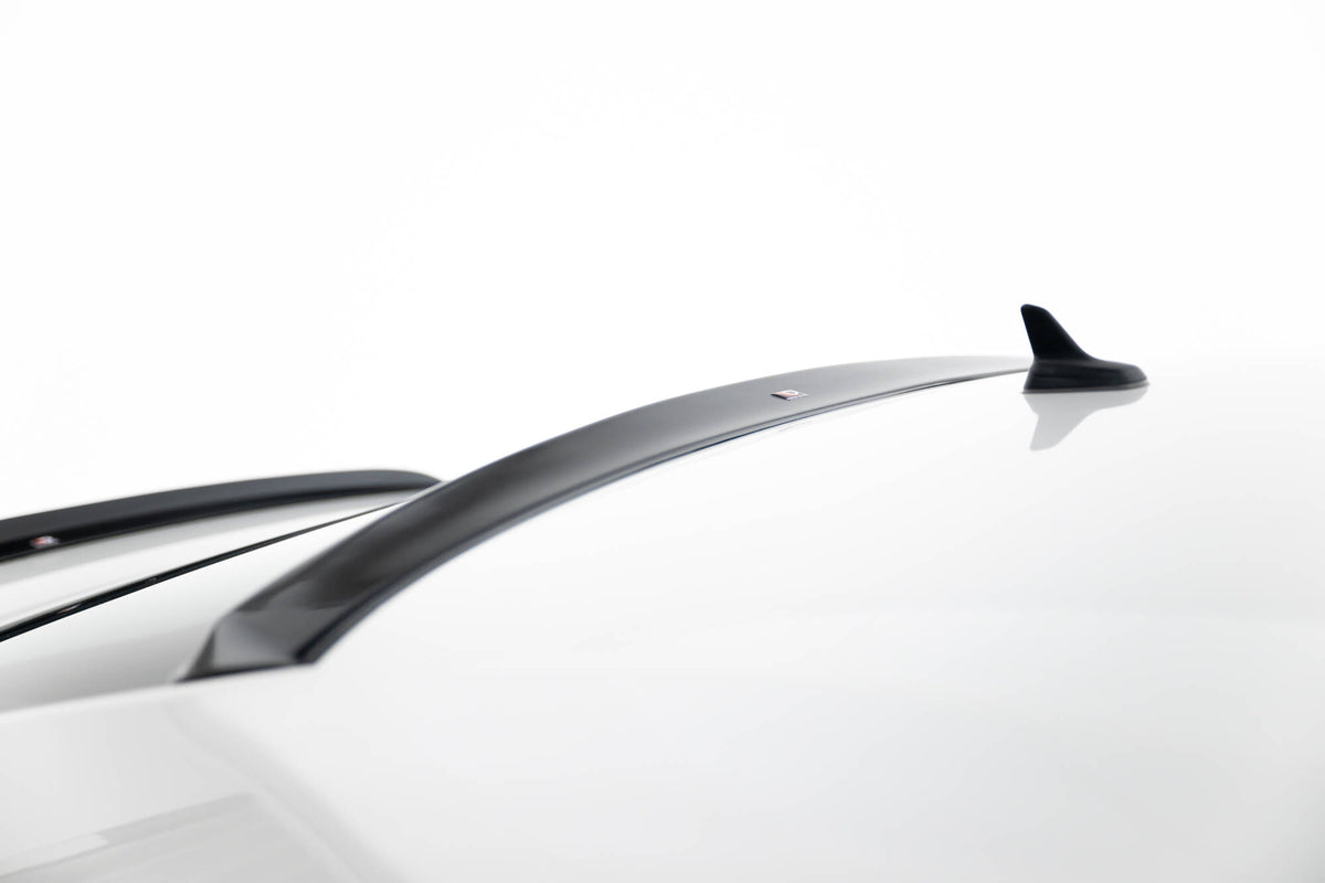 Heckscheiben Spoiler passend für Skoda Superb Liftback Mk3 / Mk3 Facelift schwarz Hochglanz – Ansicht 5