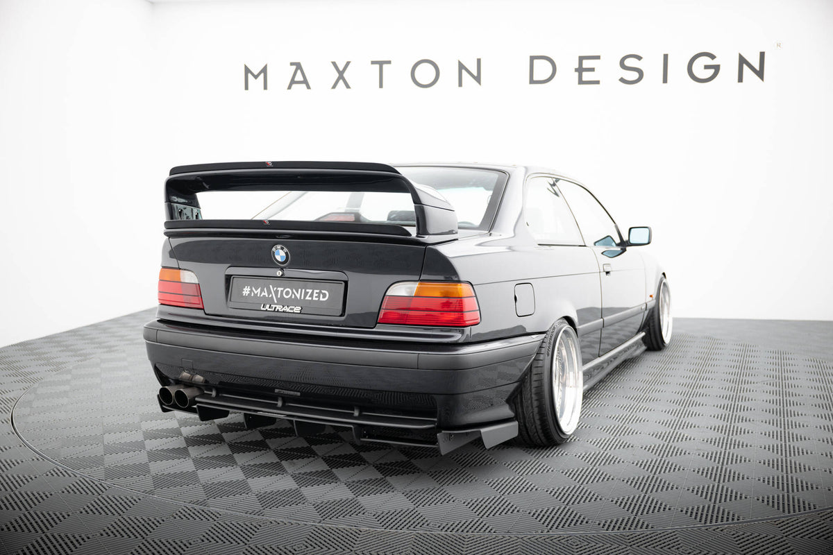 Diffusor Heck Ansatz passend für Heckschürze passend für BMW M3 / 3 M-Paket Coupe / Cabrio E36 – Ansicht 5