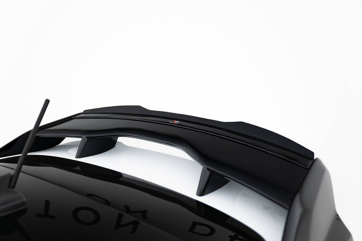 Heckspoiler Lippe Ford Fiesta ST / ST-Line Mk8 / Mk8 Facelift (Für Spoiler FO-FI-8-ST-FH1FP) schwarz Hochglanz – Ansicht 4