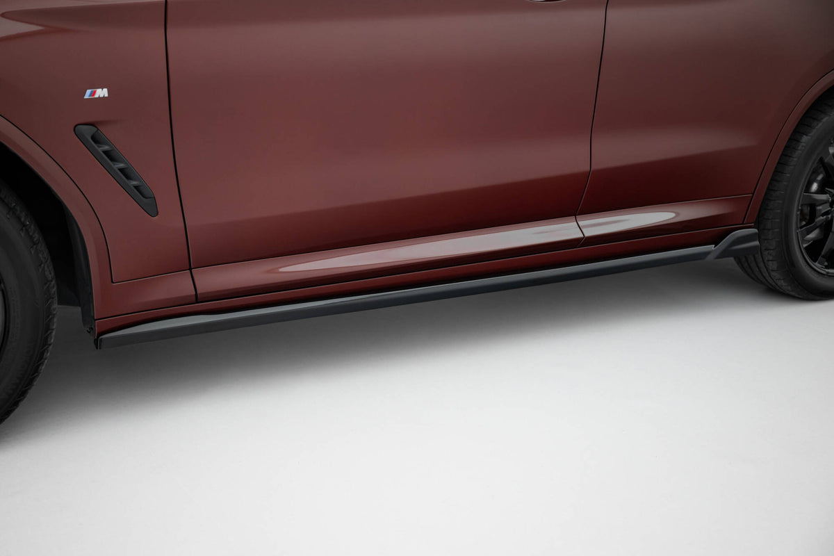 Street+ Seitenschweller Leisten passend für BMW iX3 M-Paket G08 Facelift  schwarz Hochglanz – Ansicht 3