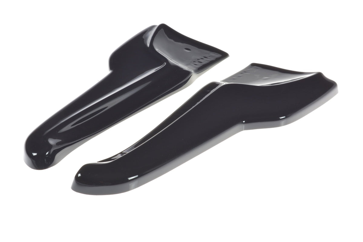 Heck Ansatz Flaps Diffusor V.2 passend für TESLA MODEL X  schwarz Hochglanz – Ansicht 6