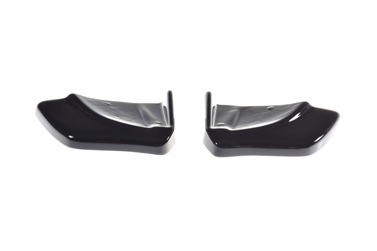 Heck Ansatz Flaps Diffusor passend für Abarth 500 Mk1 schwarz Hochglanz – Ansicht 7
