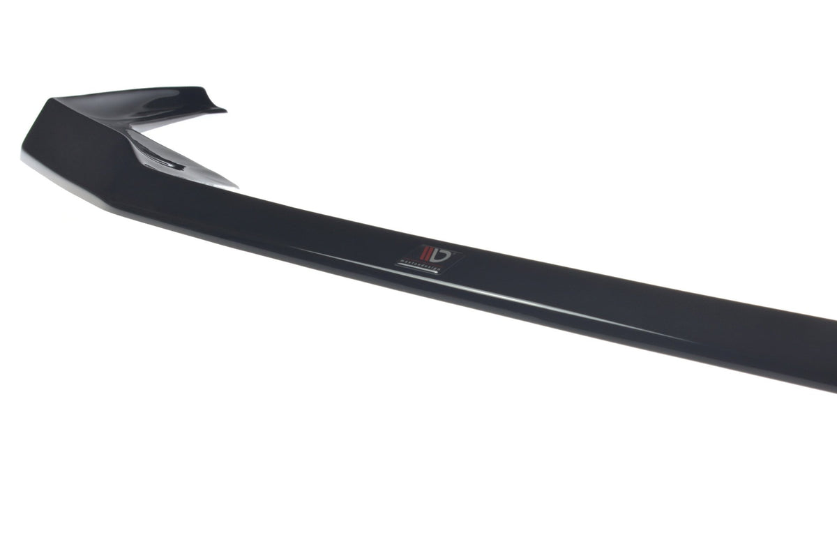 Street+ Spoilerlippe Front Ansatz V.1 passend für BMW M5 F90 schwarz Hochglanz – Ansicht 8