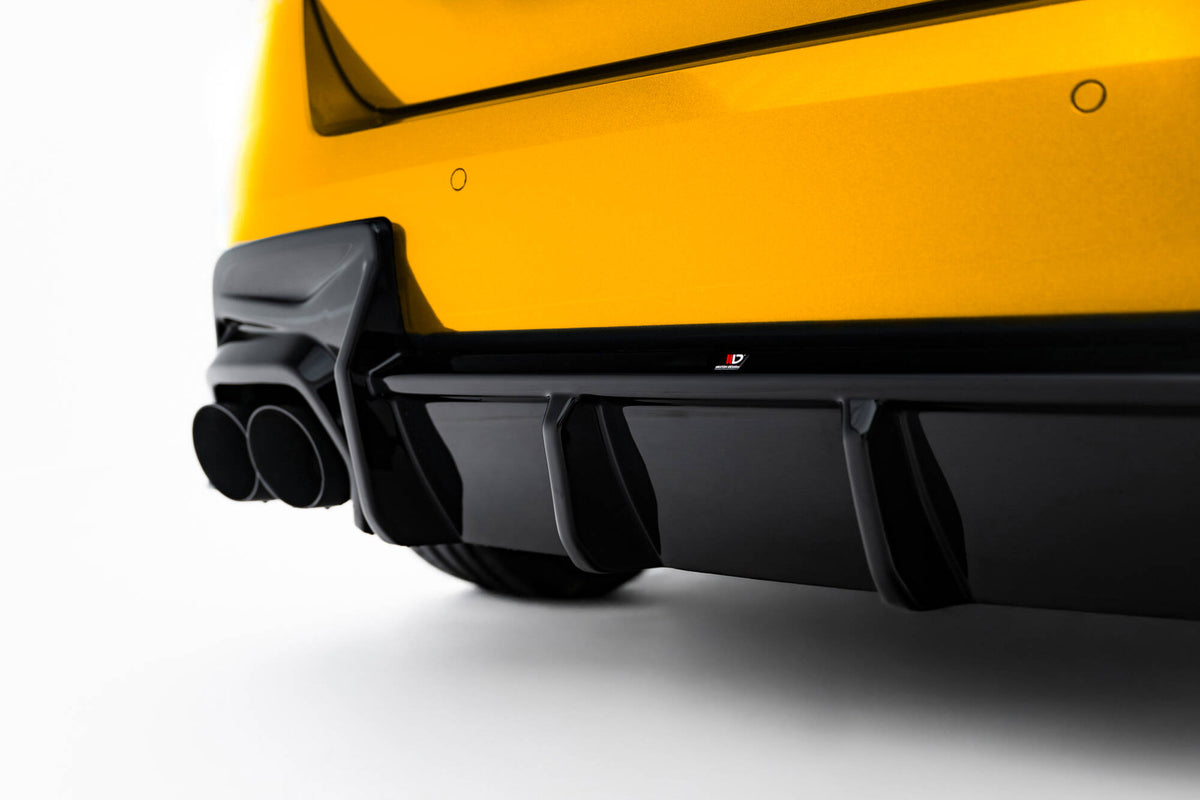 Diffusor Heck Ansatz passend für BMW 1er M-Paket F70 – Ansicht 4