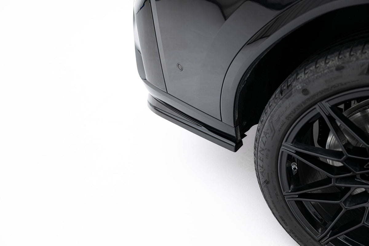 Street+ Mittlerer Diffusor RACE V.2 passend für BMW X4 M-Paket G02 Facelift schwarz Hochglanz – Ansicht 5