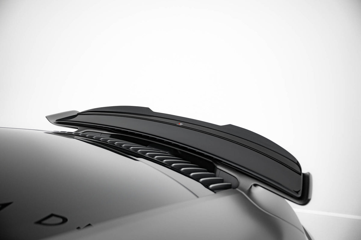 Heckspoiler Lippe Porsche 911 Turbo S Sport Package 992 schwarz Hochglanz – Ansicht 5