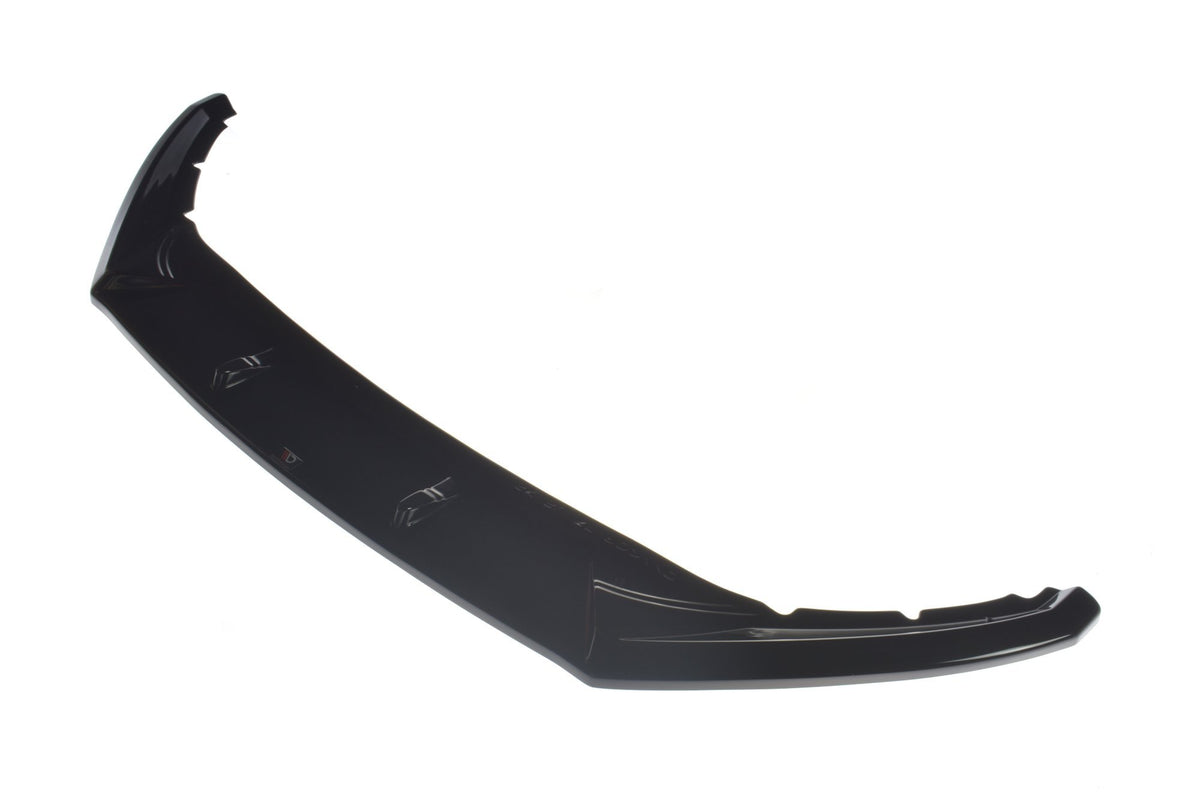 Street+ Spoilerlippe Front Ansatz V.2 passend für Skoda Superb Liftback / Combi Mk3 Facelift schwarz Hochglanz – Ansicht 7