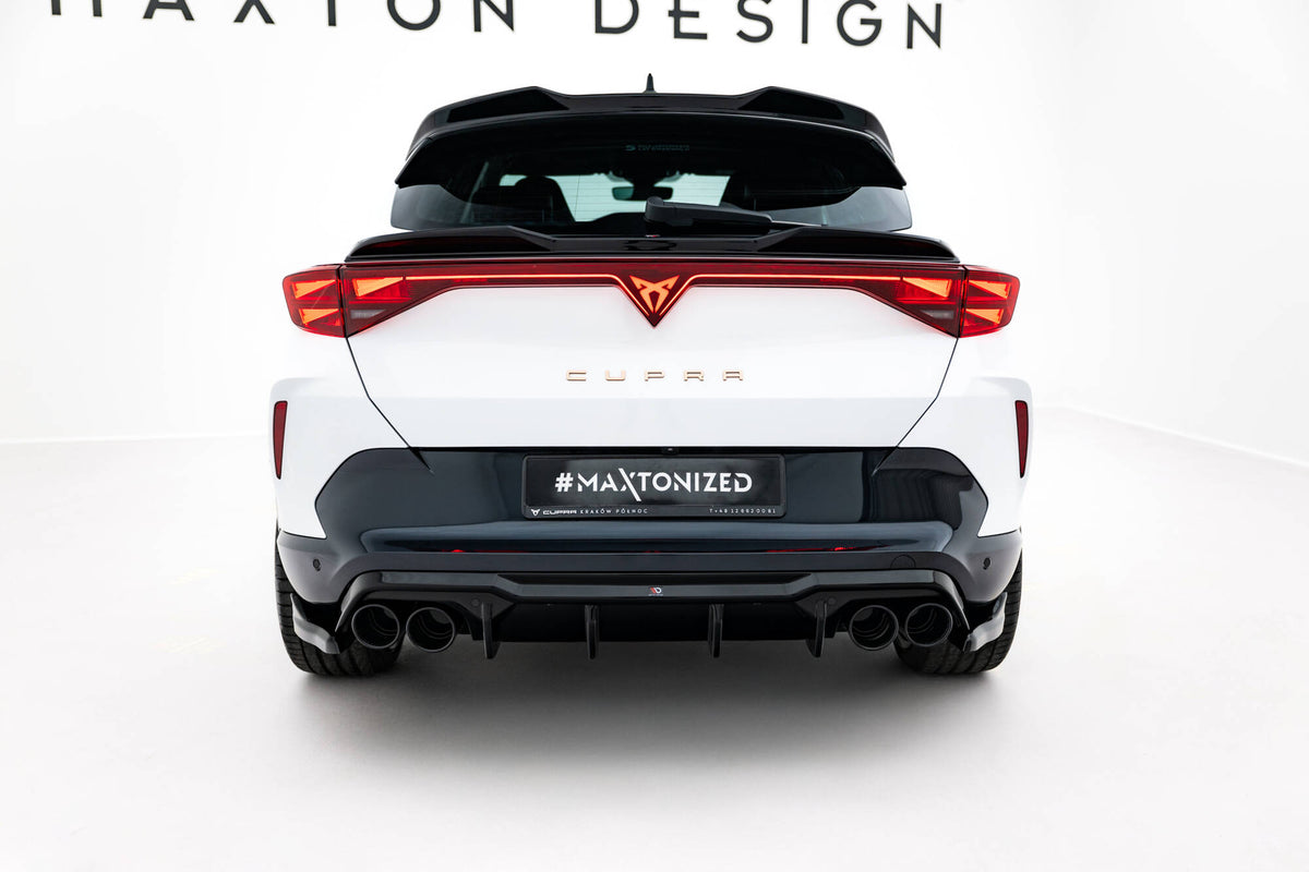Diffusor Heck Ansatz + Endrohre passend für Cupra Formentor Mk1 – Ansicht 1