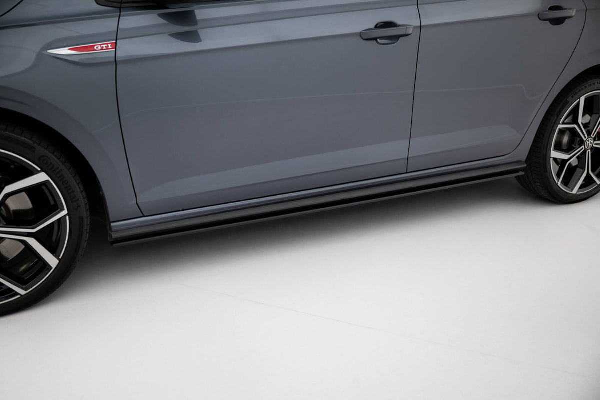 Street Pro Street+ Seitenschweller Leisten passend für VW Polo GTI Mk6 Facelift – Ansicht 3
