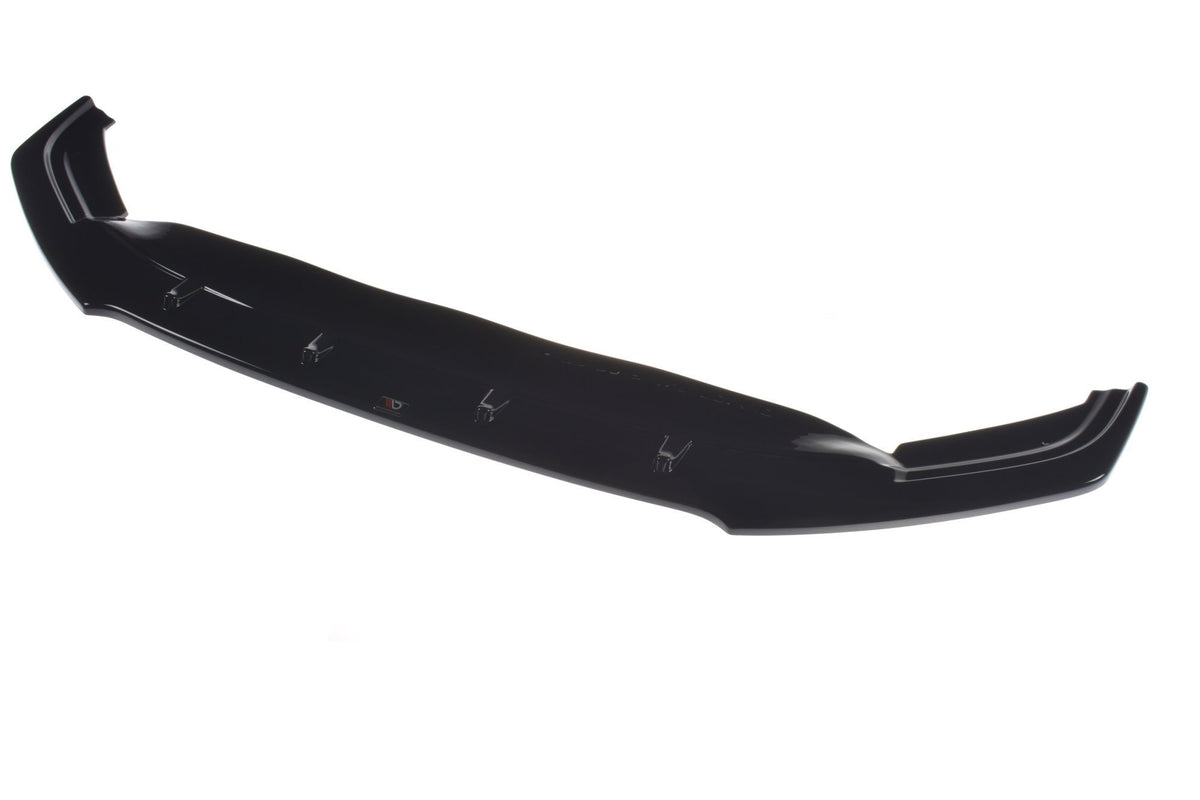 Street+ Spoilerlippe Front Ansatz V.1 passend für VW Passat R-Line B8 schwarz Hochglanz – Ansicht 7