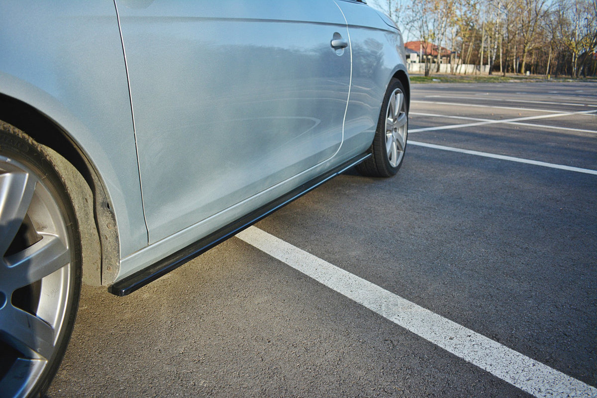 Street+ Seitenschweller Leisten passend für VW EOS schwarz Hochglanz – Ansicht 3