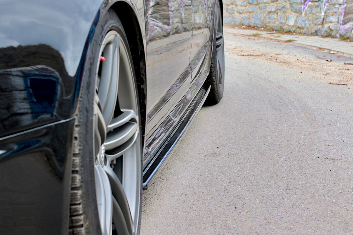 Street+ Seitenschweller Leisten passend für Audi RS6 C6 schwarz Hochglanz – Ansicht 4