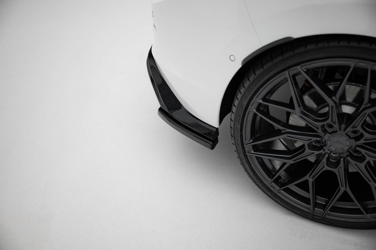 Heck Ansatz Flaps Diffusor V.3 passend für VW Golf GTI Mk8 schwarz Hochglanz – Ansicht 4