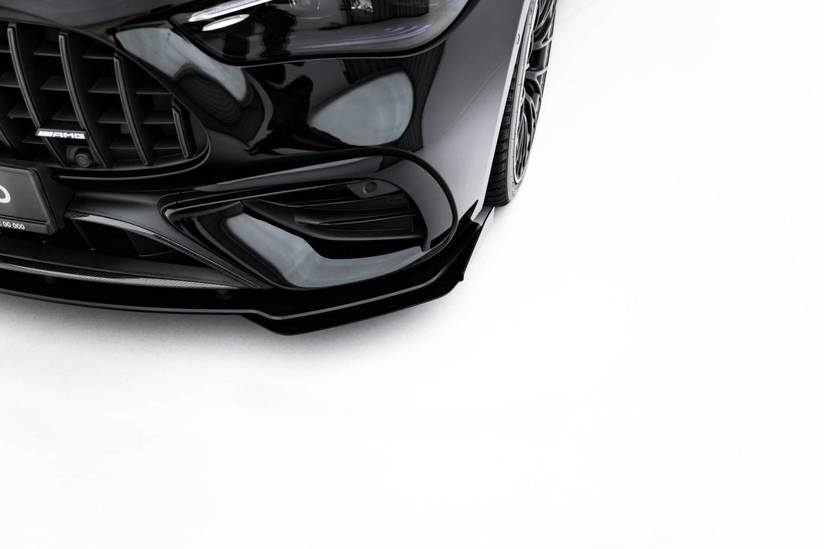 Front Stoßstange Flaps passend für Flaps Mercedes-AMG CLE 53 C236 schwarz Hochglanz – Ansicht 5