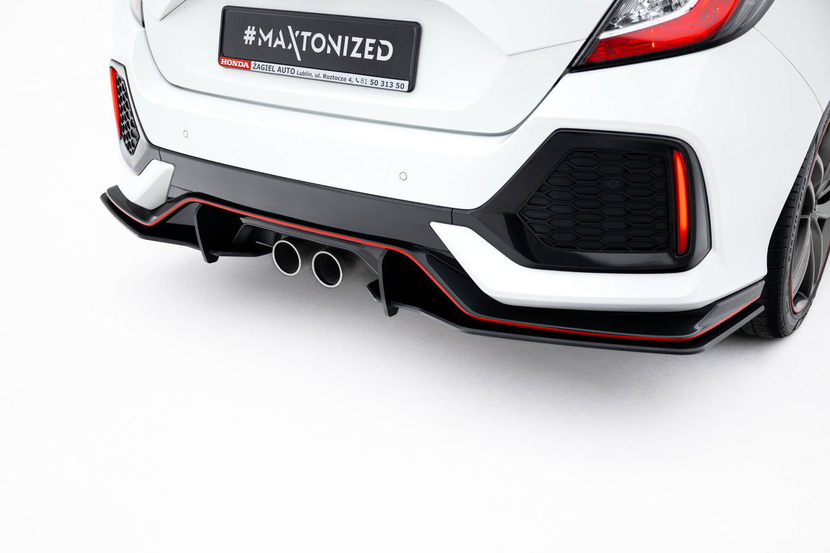 Street Pro Heck Ansatz Flaps Diffusor passend für Honda Civic Sport Mk 10 – Ansicht 3