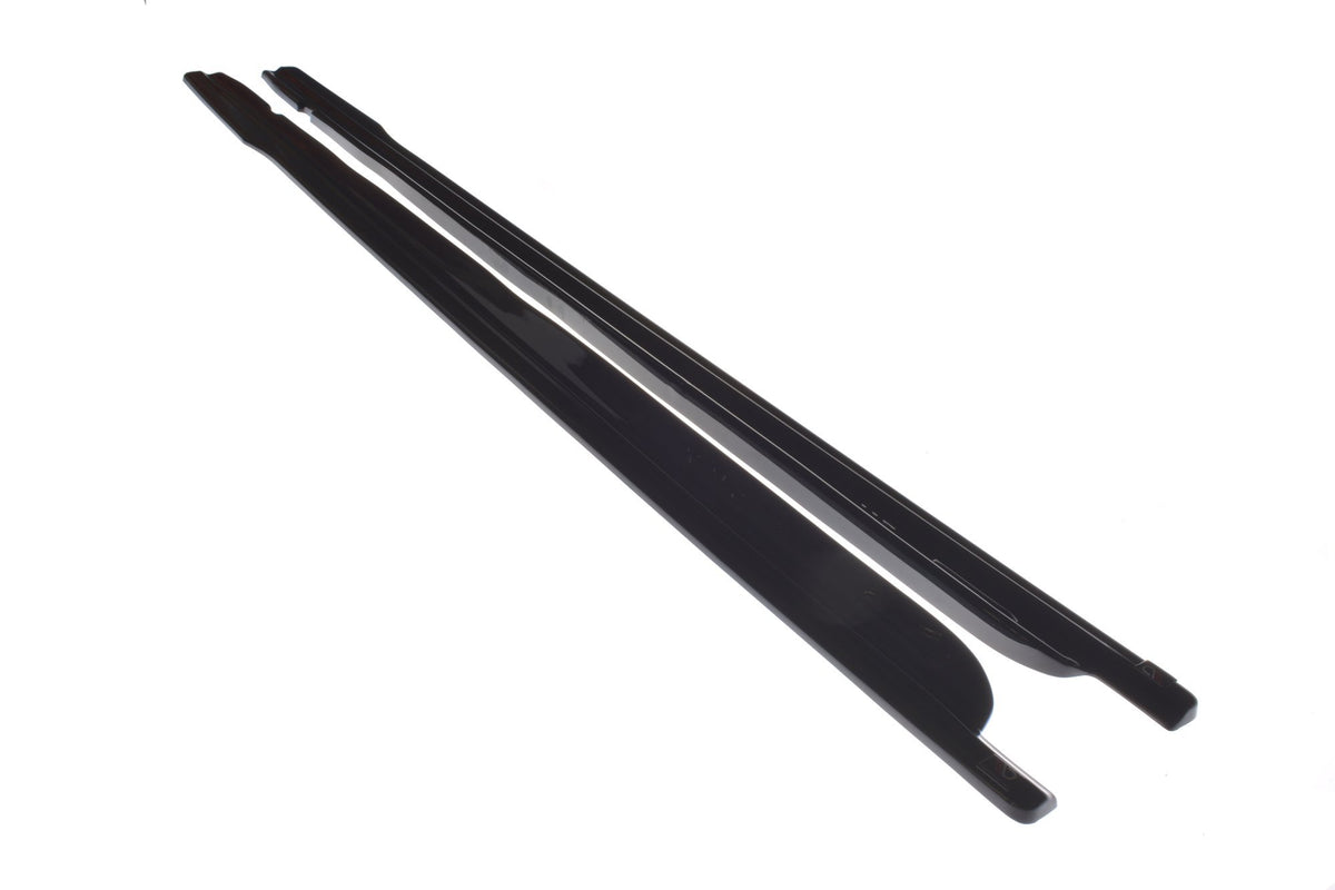 Street+ Seitenschweller Leisten passend für Skoda Superb Liftback / Combi Mk3 Facelift schwarz Hochglanz – Ansicht 6