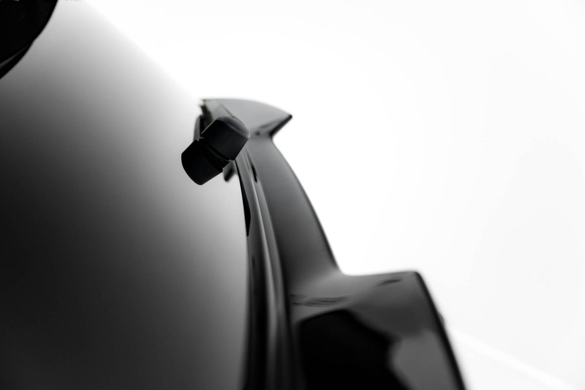 Niedriger Heckspoiler Lippe 3D VW Golf  R Mk8 Facelift schwarz Hochglanz – Ansicht 7