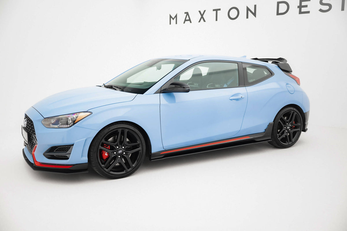 Street Pro Street+ Seitenschweller Leisten passend für Hyundai Veloster N Mk2 – Ansicht 1
