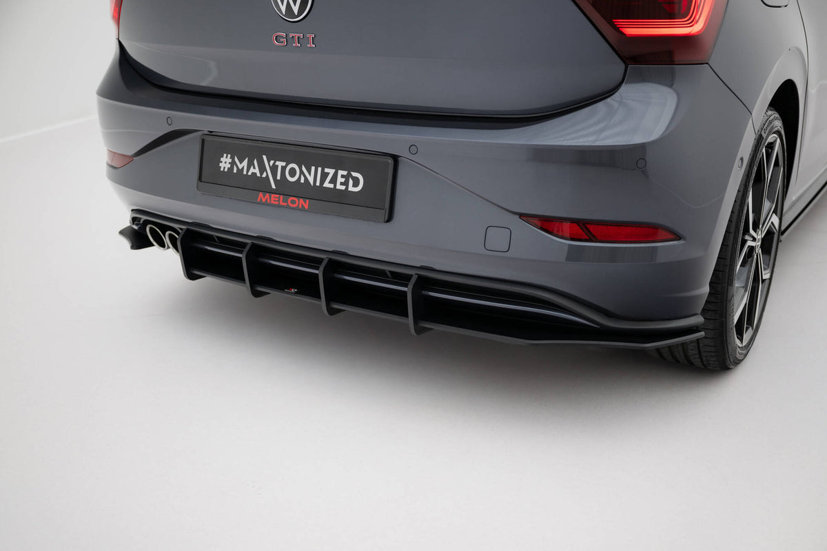 Street Pro Heckschürze passend für VW Polo GTI Mk6 Facelift – Ansicht 3