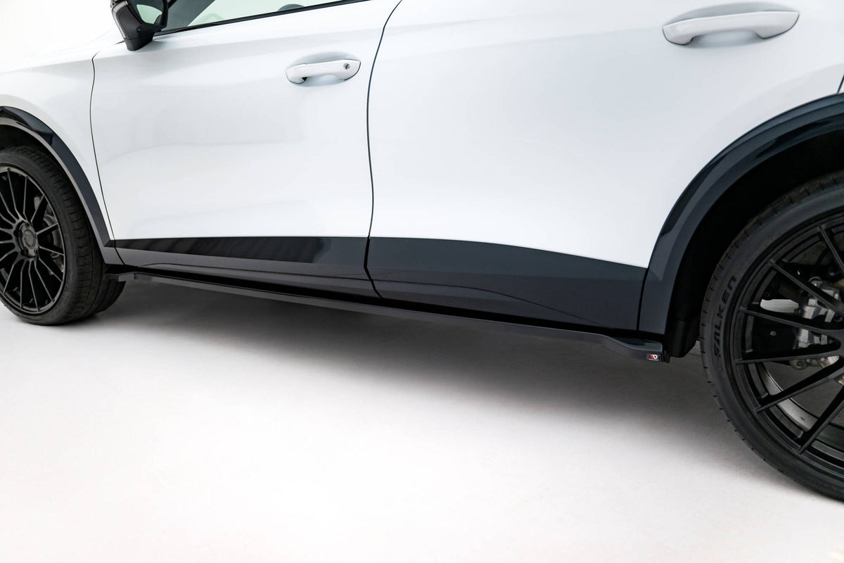 Street+ Seitenschweller Leisten V.2 passend für Cupra Formentor Mk1 Facelift schwarz Hochglanz – Ansicht 4