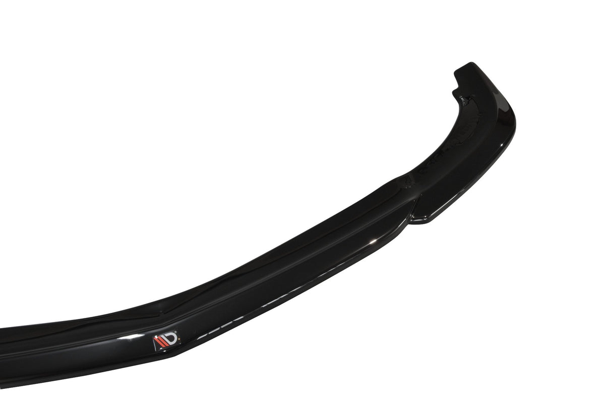 Street+ Spoilerlippe Front Ansatz V.1 passend für Mercedes E63 AMG W212  schwarz Hochglanz – Ansicht 6