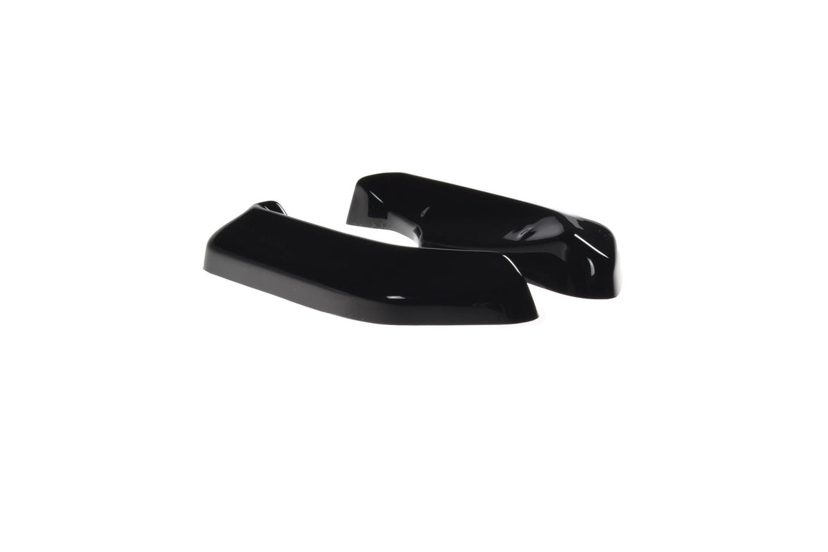 Heck Ansatz Flaps Diffusor passend für Fiat 500 schwarz Hochglanz – Ansicht 5