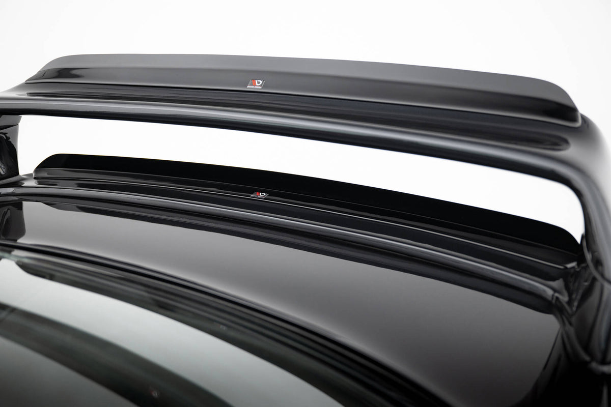 Unterer Heckspoiler Lippe BMW M3 / 3 M-Paket E36 Coupe GT Klasse schwarz Hochglanz – Ansicht 4