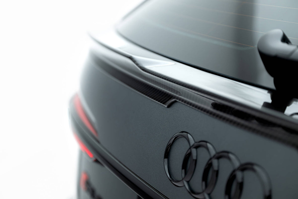 Prepreg Carbon Fiber Heckklappenspoiler (Niedriger) Audi RS6 C8 / C8 Facelift – Ansicht 4