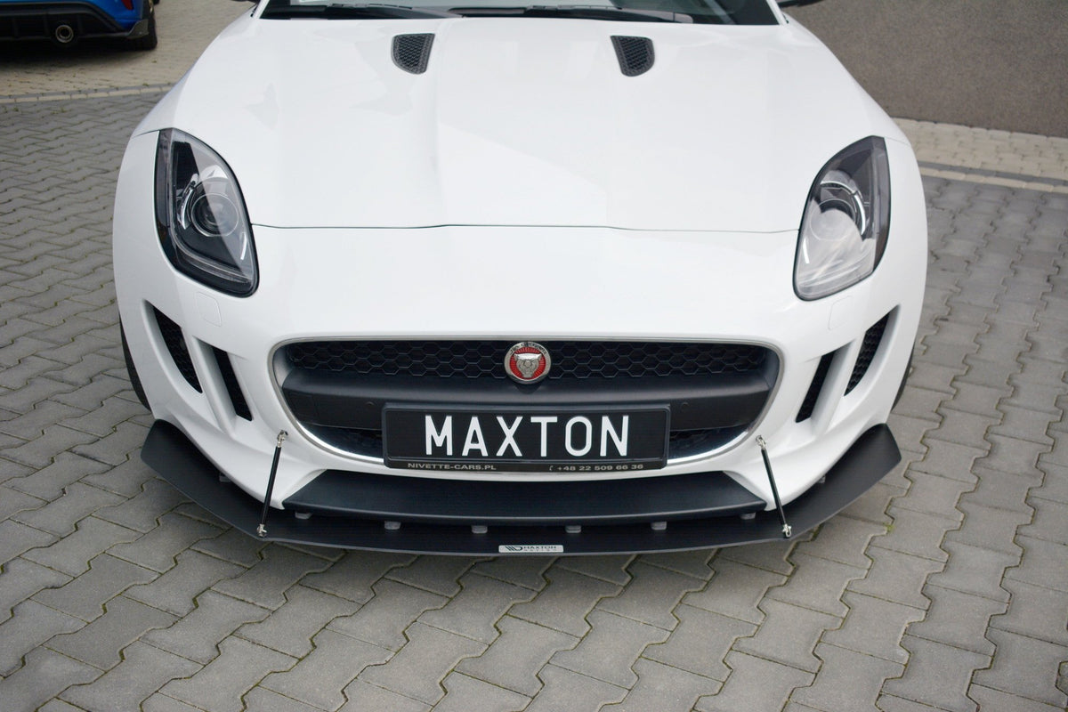 Racing Street+ Spoilerlippe Front Ansatz passend für JAGUAR F-TYPE X152 – Ansicht 2