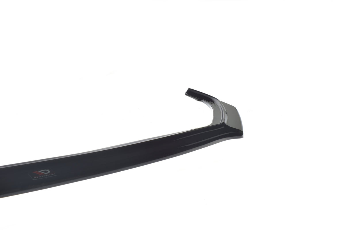 Street+ Spoilerlippe Front Ansatz V.2 passend für Peugeot 508 Mk2 schwarz Hochglanz – Ansicht 8
