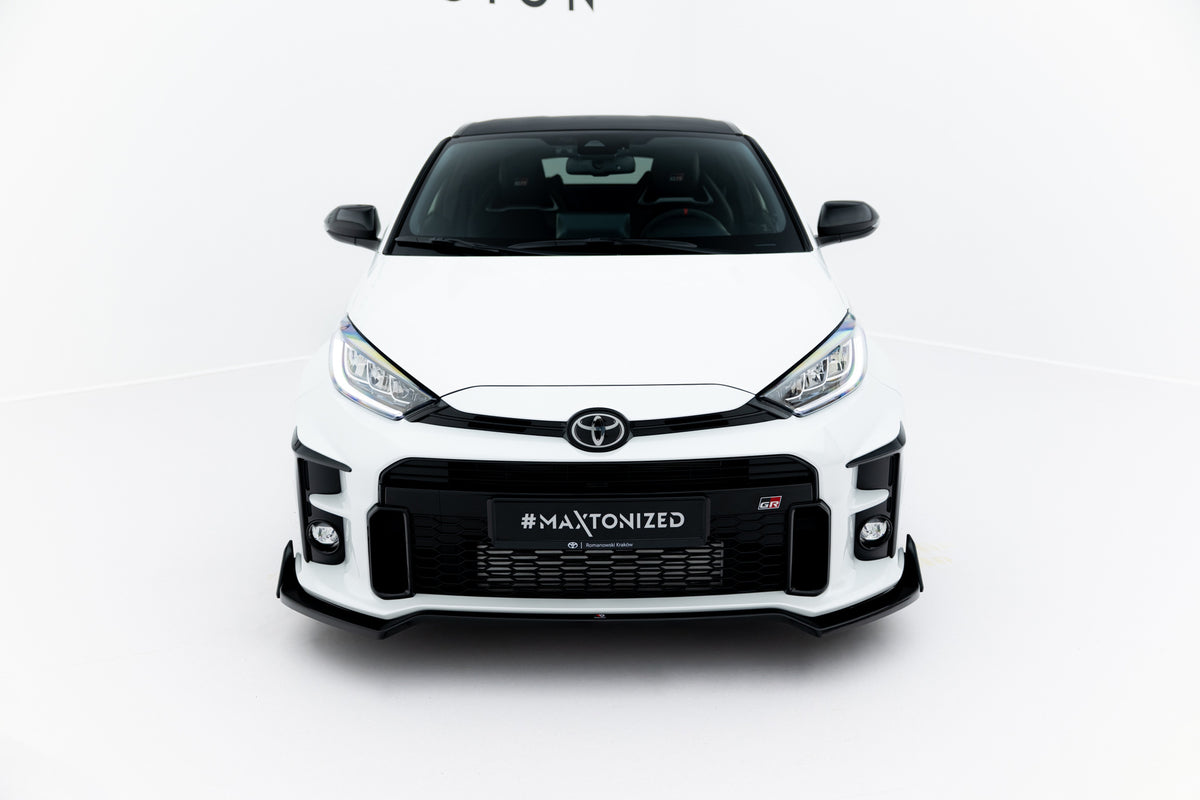 Street+ Spoilerlippe Front Ansatz V.3 + Flaps passend für Toyota GR Yaris Mk4 – Ansicht 3
