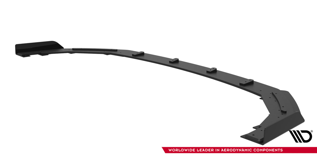 Street Pro Street+ Spoilerlippe Front Ansatz + Flaps passend für Toyota GR Corolla Mk12 schwarz Hochglanz – Ansicht 7
