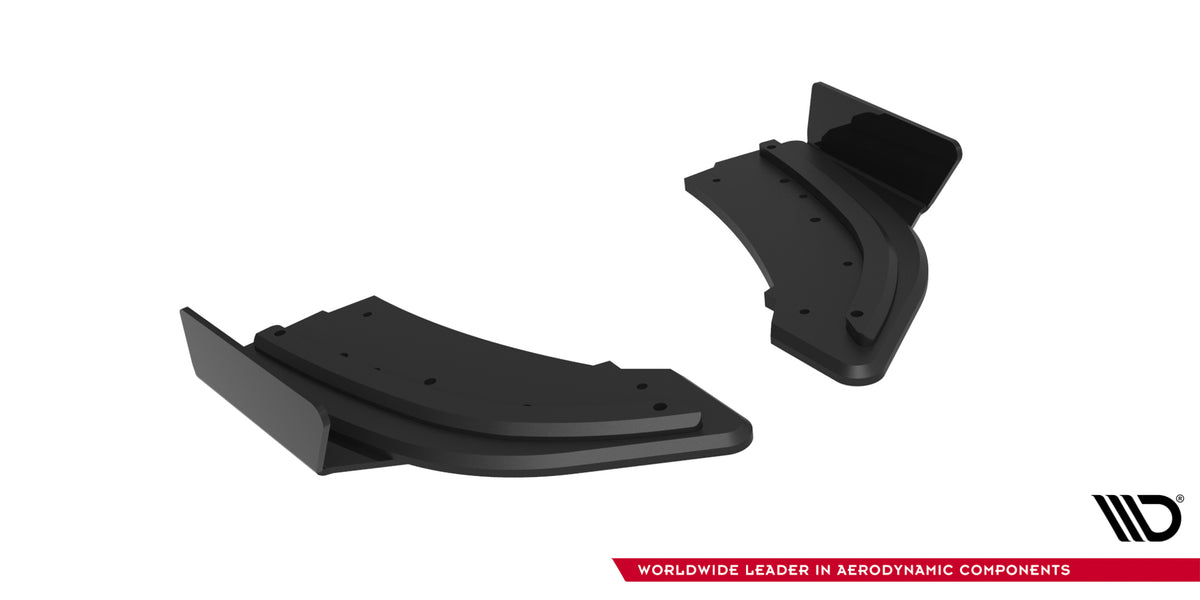 Street Pro Heck Ansatz Flaps Diffusor + Flaps passend für Mazda 3 MPS Mk1 EU Version schwarz Hochglanz – Ansicht 5