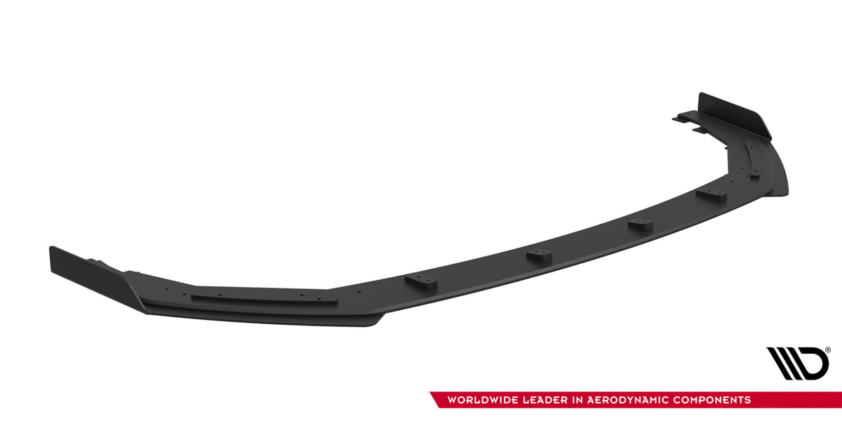 Street Pro Street+ Spoilerlippe Front Ansatz + Flaps passend für Toyota GR Corolla Mk12 schwarz Hochglanz – Ansicht 6