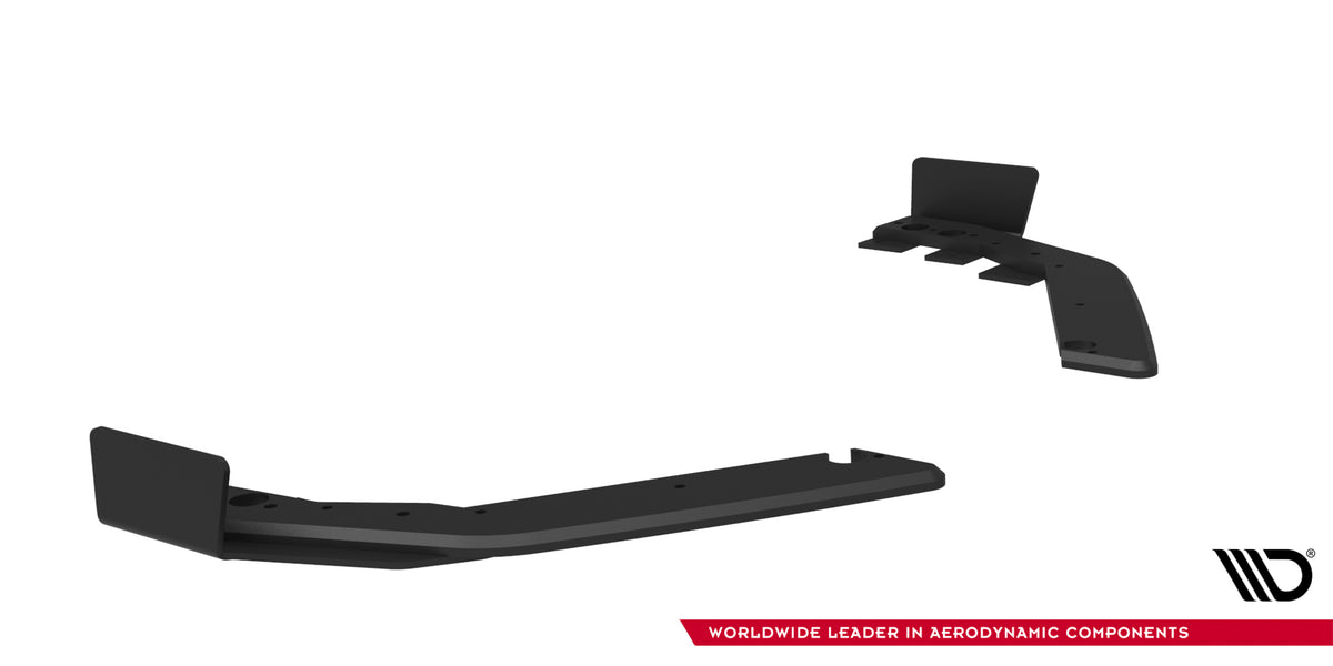 Street Pro Heck Ansatz Flaps Diffusor + Flaps passend für Toyota GR Corolla Mk12 schwarz Hochglanz – Ansicht 5