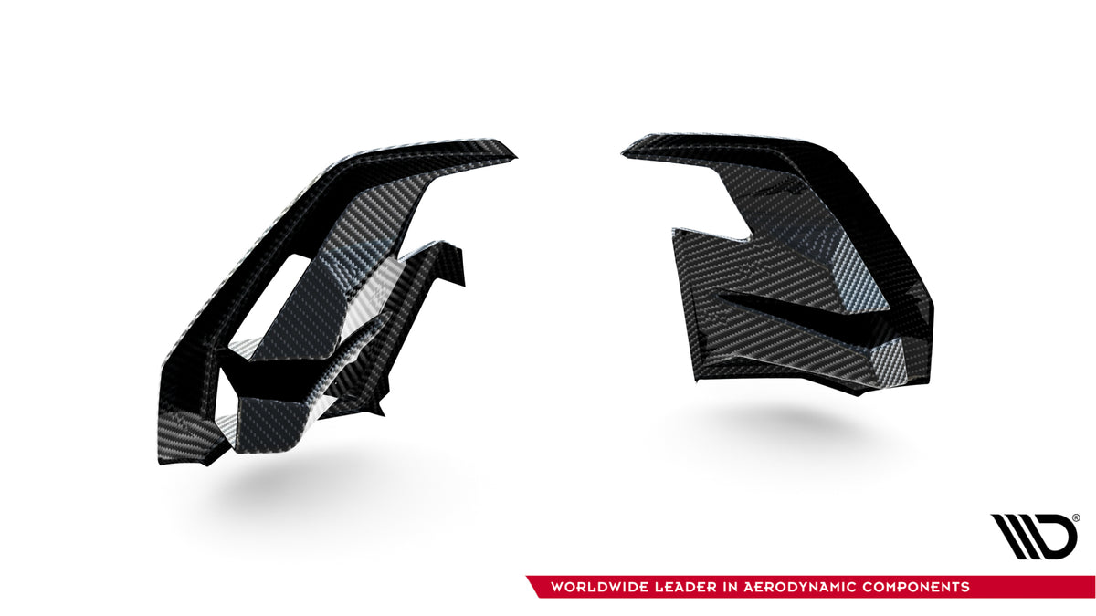 Prepreg Carbon Front Bumper Side Vents BMW X7 M-Paket G07 Facelift – Ansicht 5