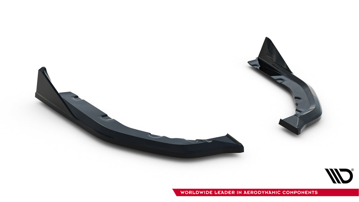 Heck Ansatz Flaps Diffusor V.5 passend für BMW M3 Limousine / Touring G80 / G81 schwarz Hochglanz – Ansicht 7
